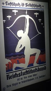 Old Nazi Air Defence Poster