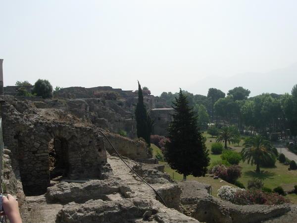 Leaving Pompeii