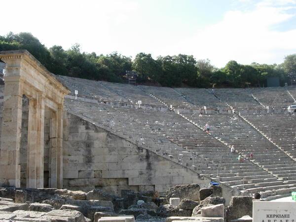 Entrance to the Amphitheather of Epidaurus