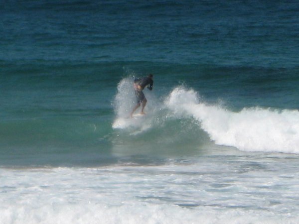 Surfer in Avalon