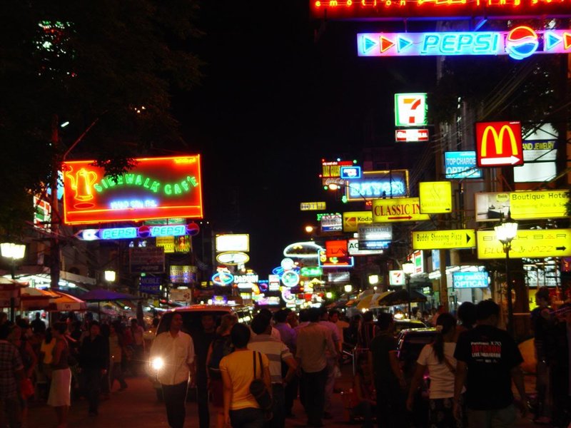 La calle Khao San