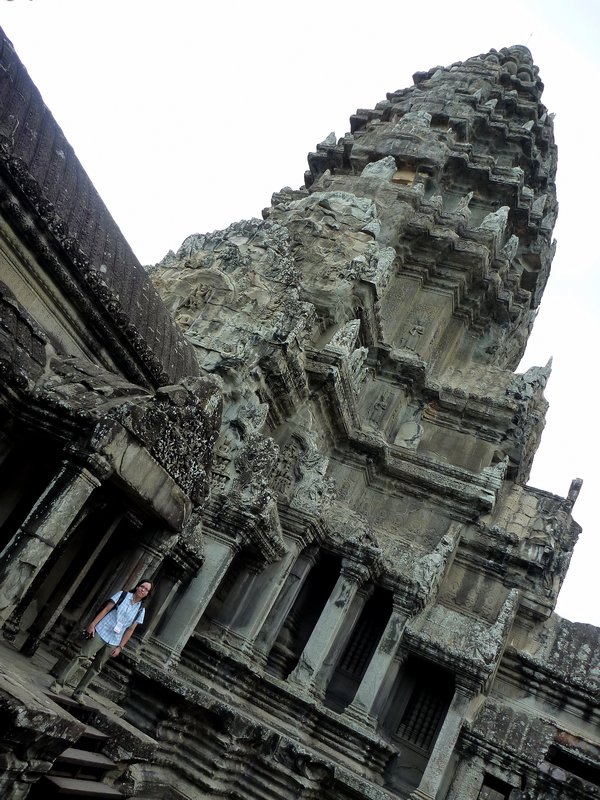 Una de las torres de Angkor Wat