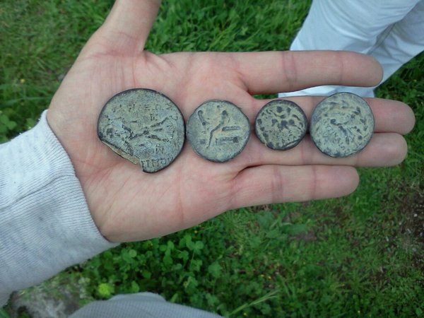 Las famosas monedas romanas