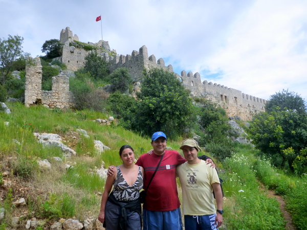 Visitando el castillo medieval