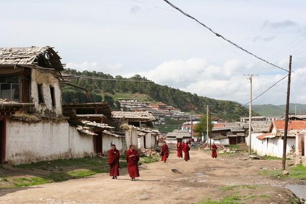 Monktown, Lang Mu monastery, Langmusi