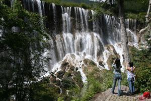 Waterfall, Jiuzhaigou National Park