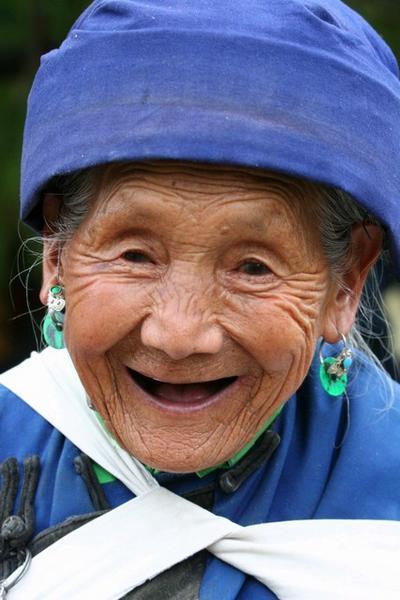 Old Naxi woman, Lijiang