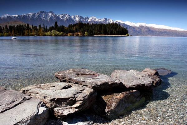 The Remarkables from Lake Wakatipu