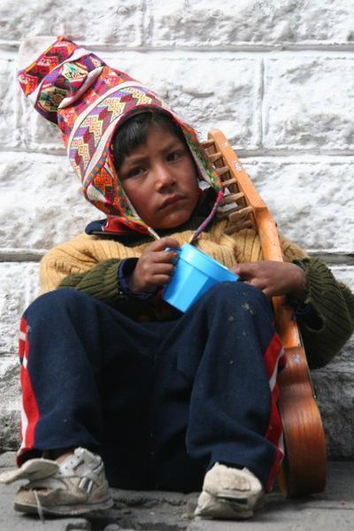 Beggar, La Paz