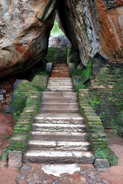 Ancient steps, Sigiriya