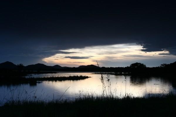 Vwaza sunset after the storm