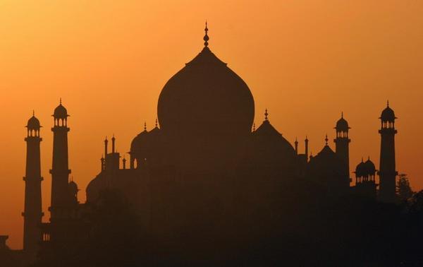 Sunrise, Taj Mahal, 
