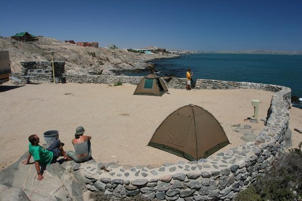 Camping at Luderitz