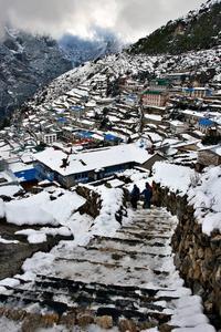 Namche, after the storm.