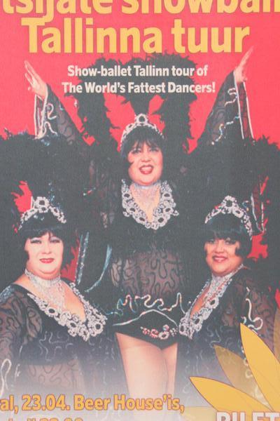 The fattest dancers in the world, apparently