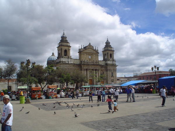 Church in the centre of Guatemala City