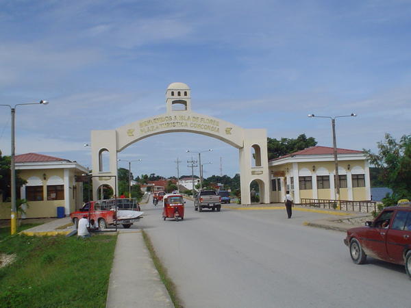 Gateway to Isla Flores