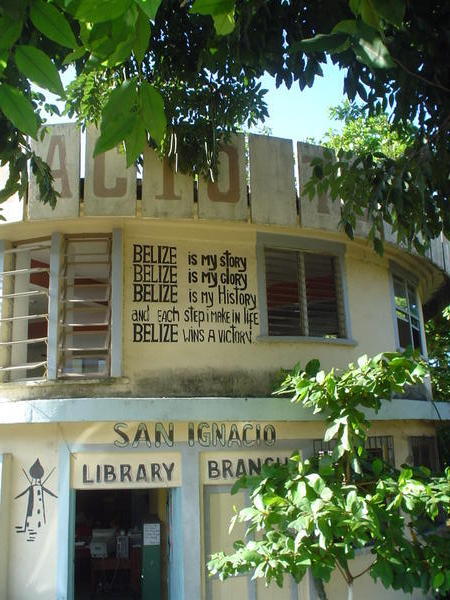 The San Ignacio Town Hall/Library