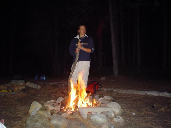 First Island Campfire