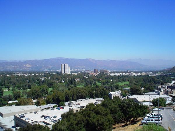 View of Universal City and beyond