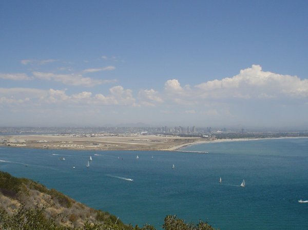 Point Loma view of San Diego