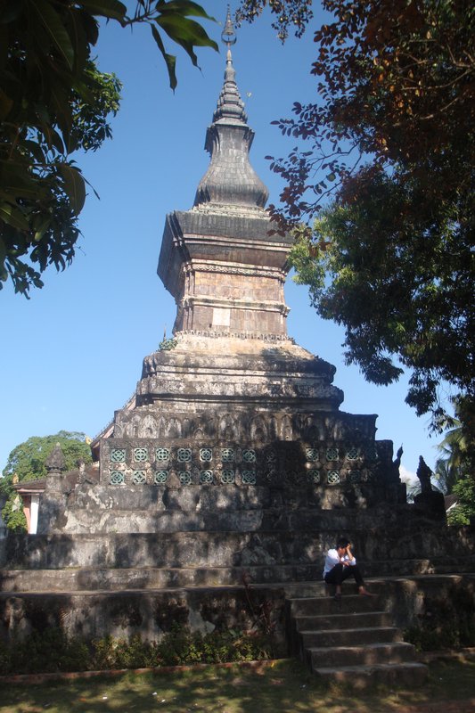 At Phou Si temple