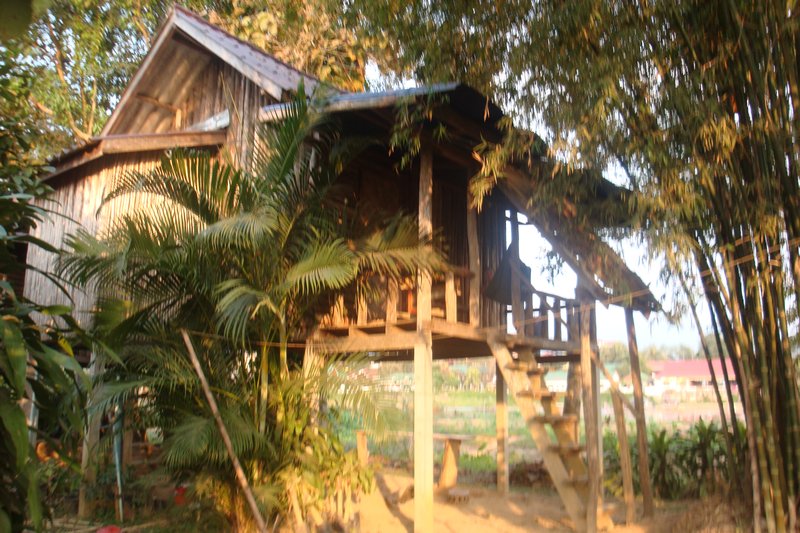 Our home in Vang Vieng