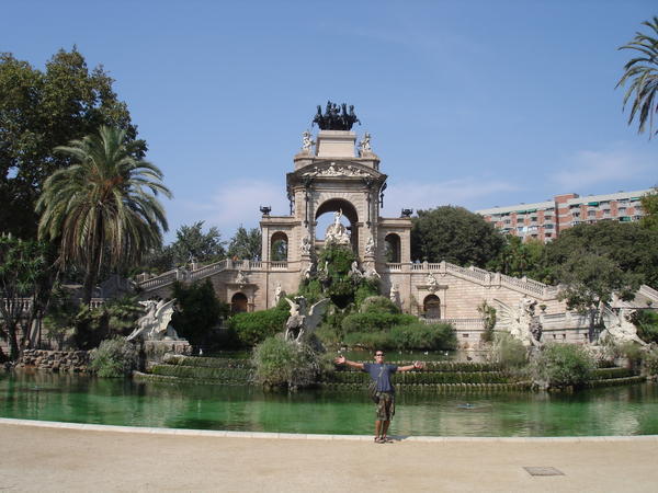 Fountain in Parc de la Ciutadella