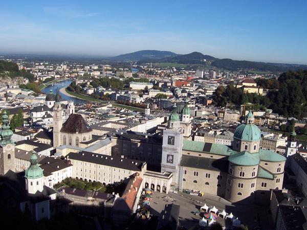 The city of Salzburg