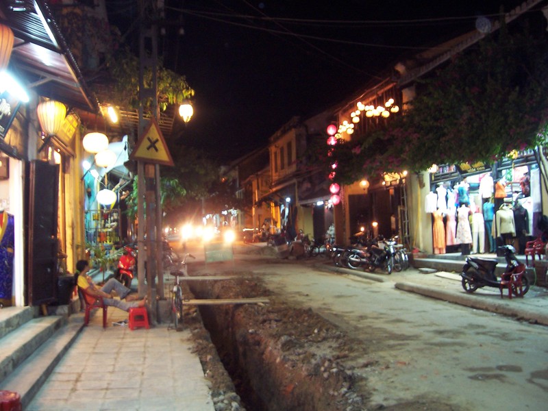 The street at night