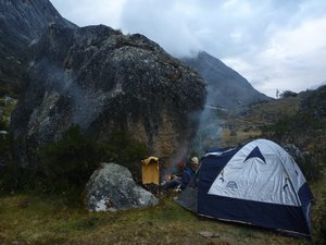 Cosy campsite