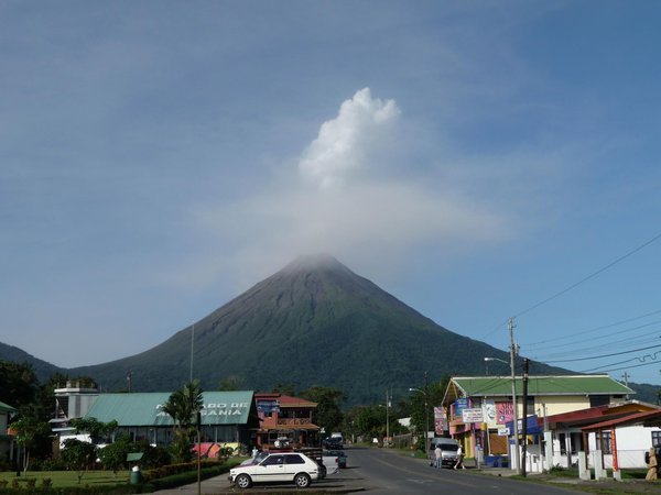 Arenal Volcano from Fortuna