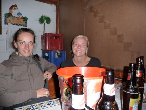 Virena from Gremany and Merete from Denmark