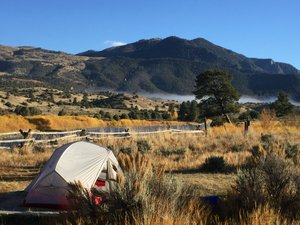 Campsite at the Colorado River.