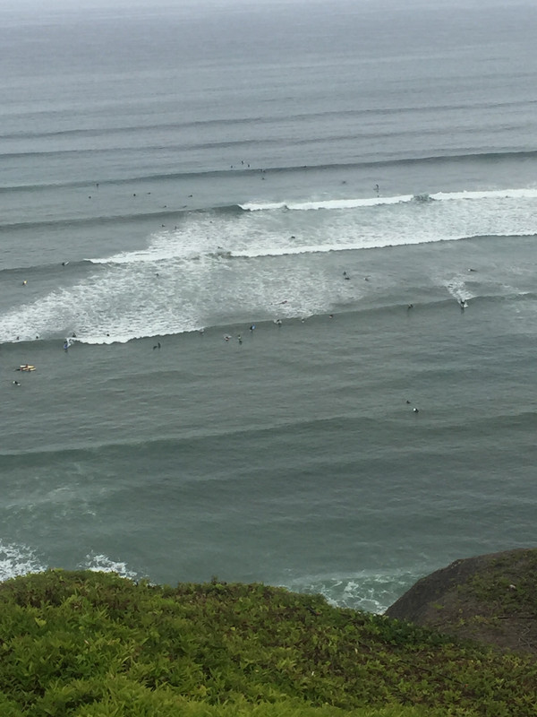 Can you spot the surfers?