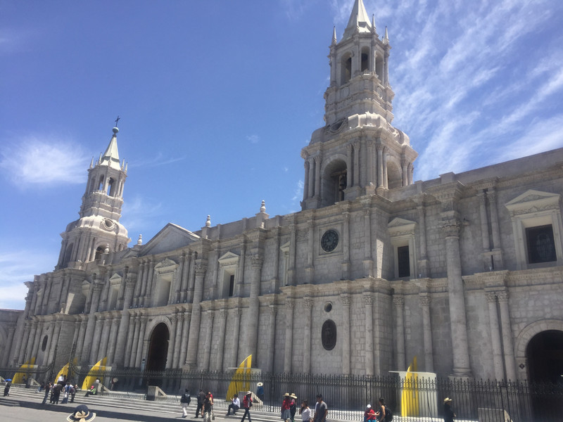 Arequipa cathedral. 