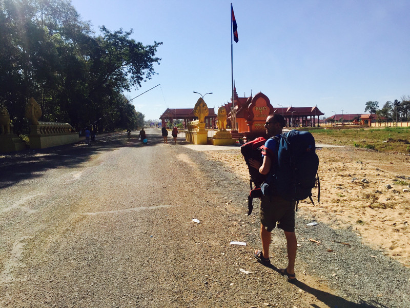 Walking into Cambodia