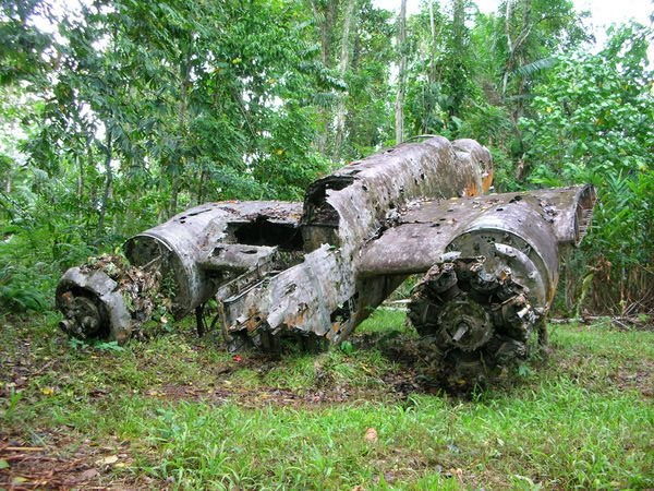 WW2 Plane Wreck - near Madang