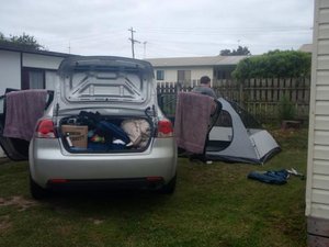 Set up in Apollo Bay