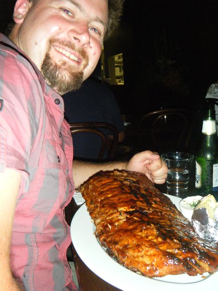 Full rack of Ribs from Hurricanes