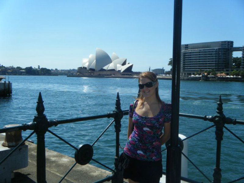 opera house! living here 1 month and this was the first time we had seen it!