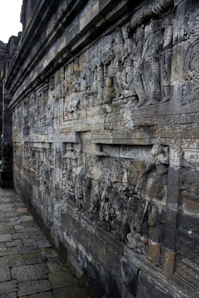 double layer of reliefs