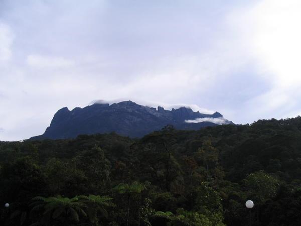 Mount Kinabalu View from the Kinabalu Lodge