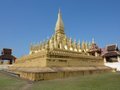 Pha That Luang, det vigtigste nationale monument i Laos
