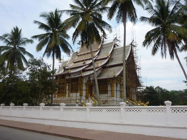 Det ældste tempel i Luang Prabang. 