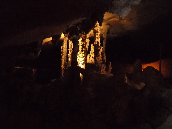 Formationer i grotten (Foto Hjalte)