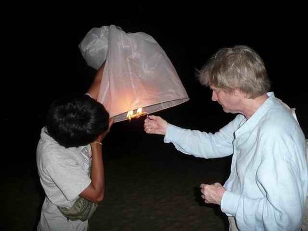 Monk Lights the Lantern