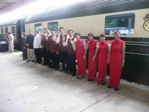 The Train Crew Say Goodbye