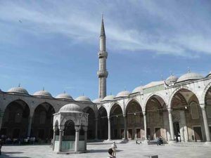 The Blue Mosque Courtyard