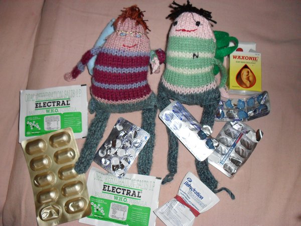 Poorly knitted characters